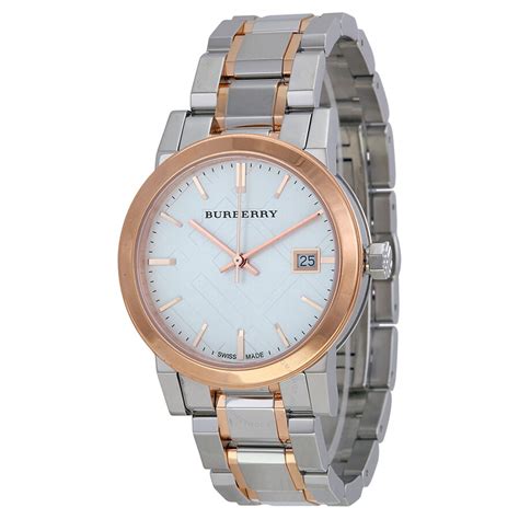 burberry the city two tone ladies watch bu9105|Burberry Two Tone Rose Gold Stainless Steel Bracelet Ladies .